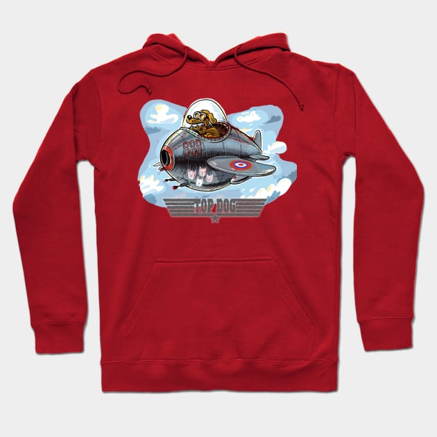 Top Dog Hoodie by GuyParsons